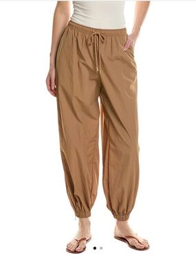 NEW L'AGENCE mariko jogger in cinnamon swirl size medium